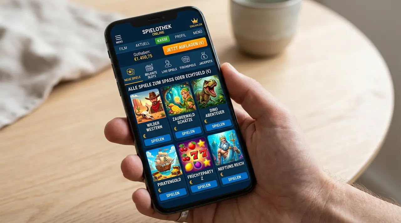 Unterhaltung unterwegs über unser mobiles Portal — 7Bit